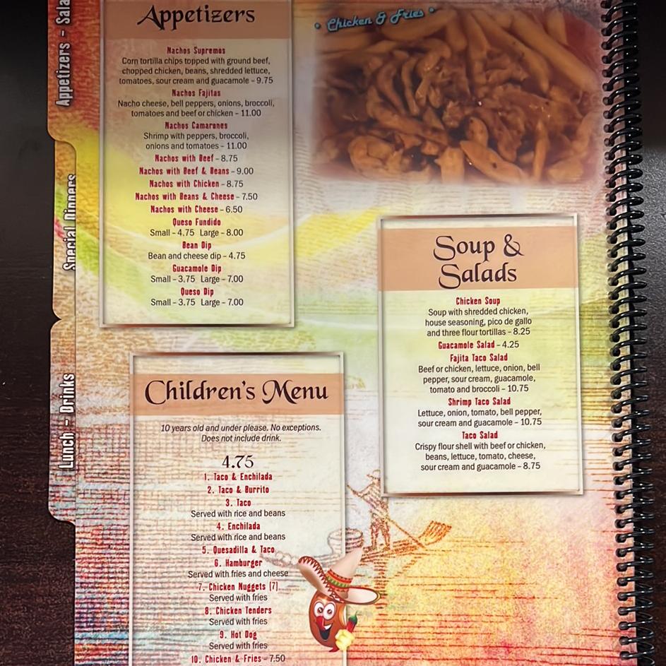 Gran Rio Mexican Restaurant Menu image 4